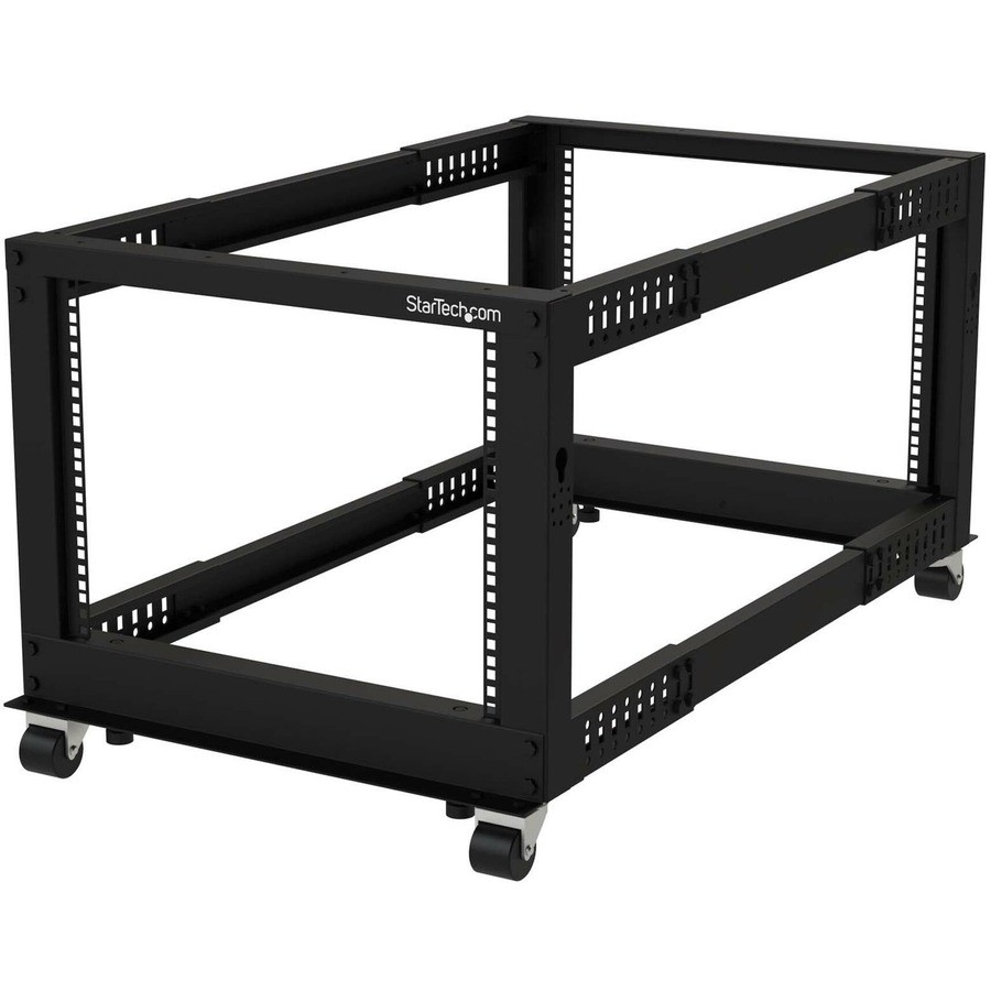 StarTech 8U 19" Open Frame Server Rack Compact 4 Post 4POSTRACK8U