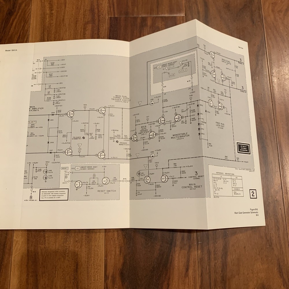 HP 1841A Time Base & Delay Generator Operating & Service Manual ~ 01841-90902