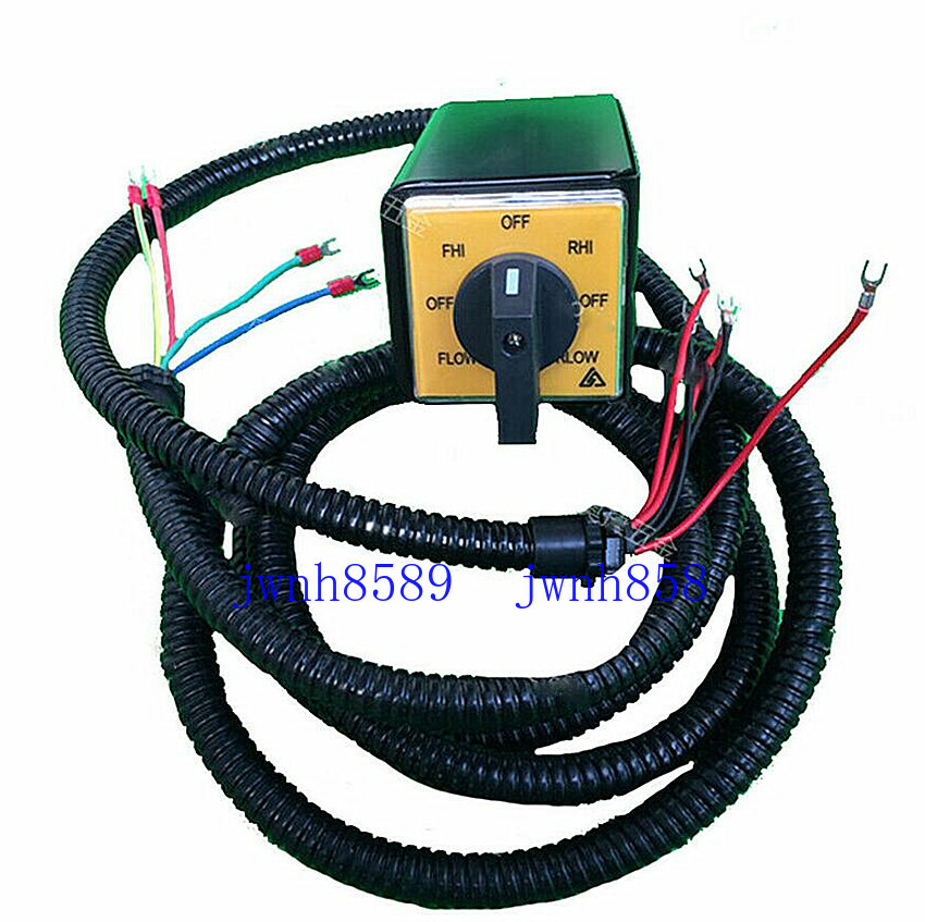 1 Set Milling Machine Part Control Motor Rotary Cam Switch & Metal Shell & Cable