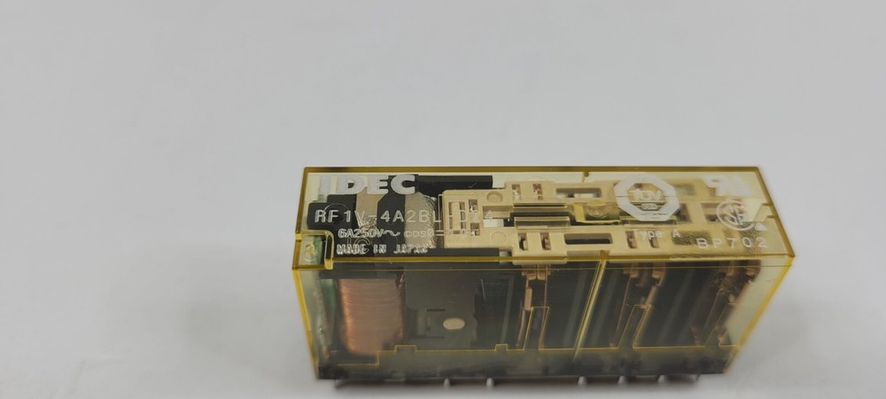 IDEC RF1V-4A2BL-D24 Relay, Force Guided, 4NO-2NC, DC24V, LED, PCB terminals