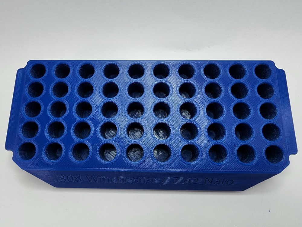 .308 Winchester/ 7.62 Nato Reloading Block 3d Printed