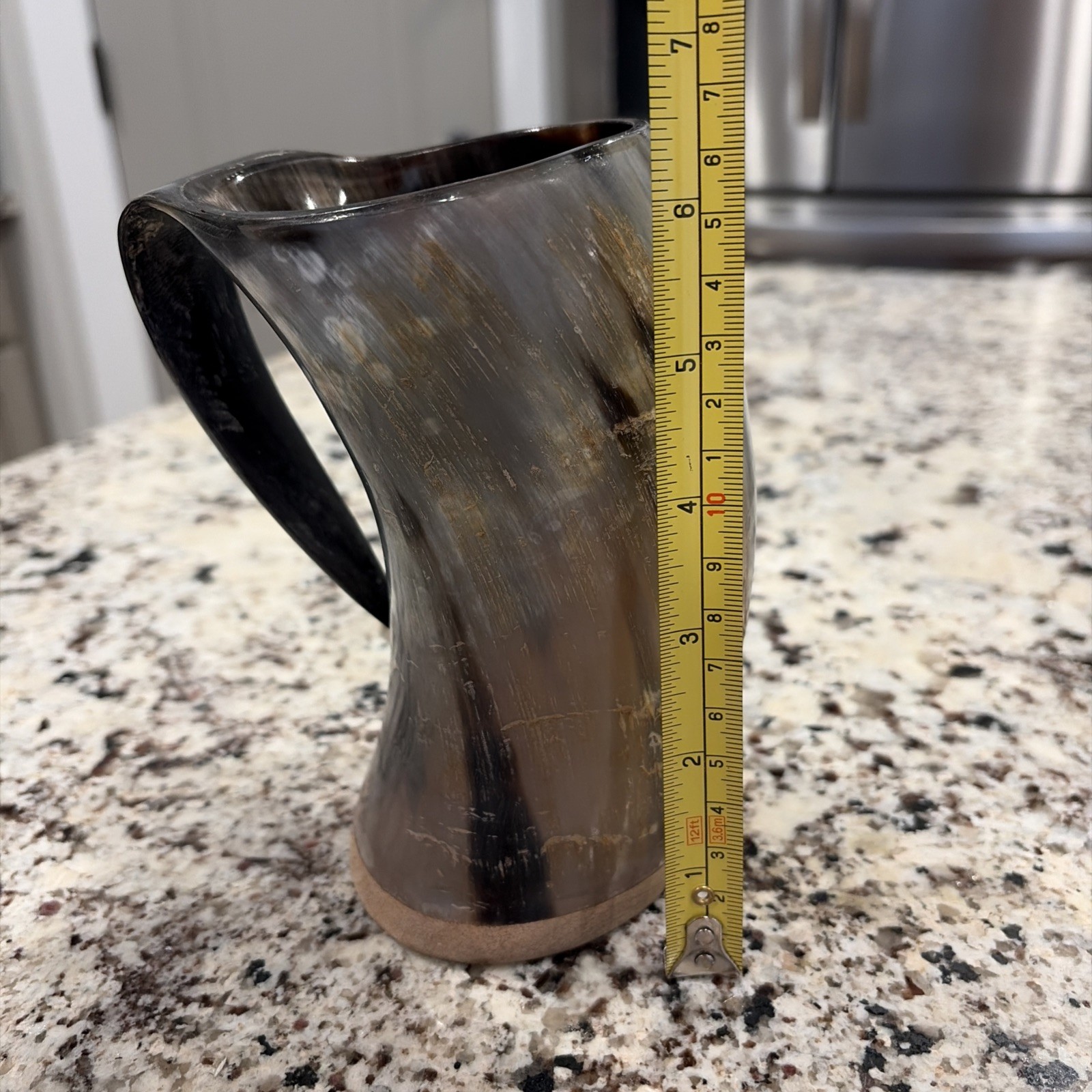Ale Horn Decorative Drinking Mug Crafted From Natural Horn Material Unique