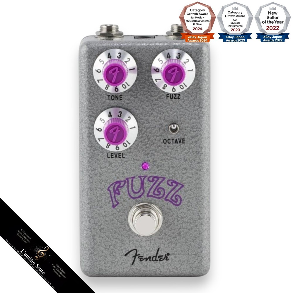Fender Hammertone Fuzz Guitar Effect Pedal Compact Effector Japan New