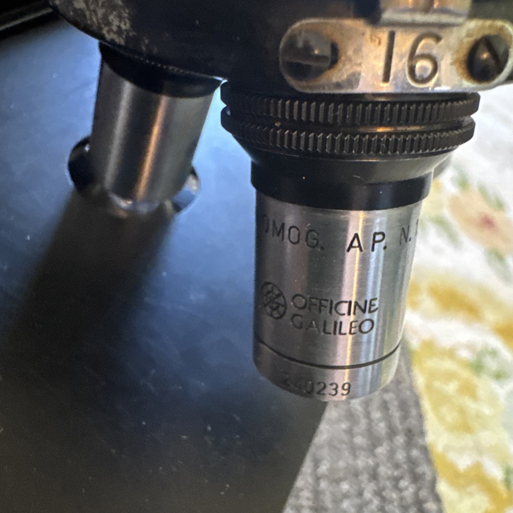 Spencer Buffalo Microscope U.S. NAVY WWII & Storage Box
