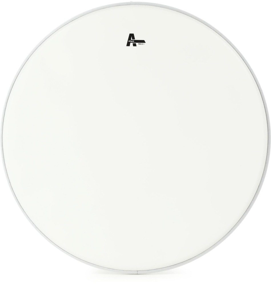 Attack Proflex 1 Coated Bass Drumhead - 24-inch (2-pack) Bundle