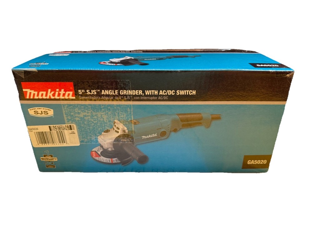 Makita 5" SJS Angle Grinder with AC/DC Switch 10.5AMP