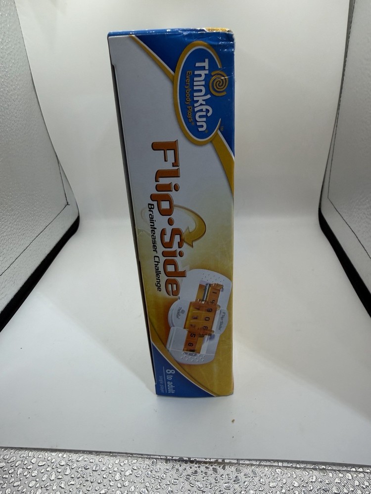 ThinkFun Flip-Side Brainteaser Challenge Puzzle Game – New Open Box