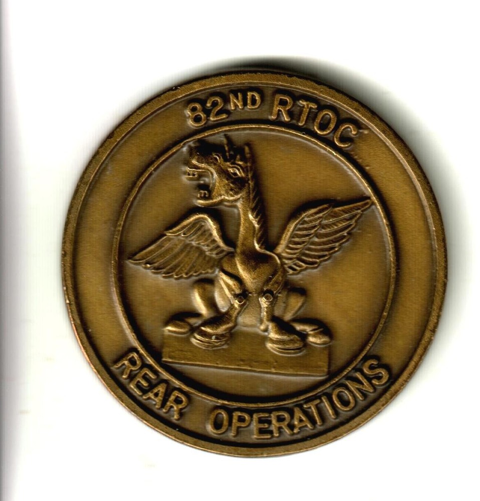 1997 Task Force Pershing Operation Joint Guard Challenge Coin NATO 1st Infantry
