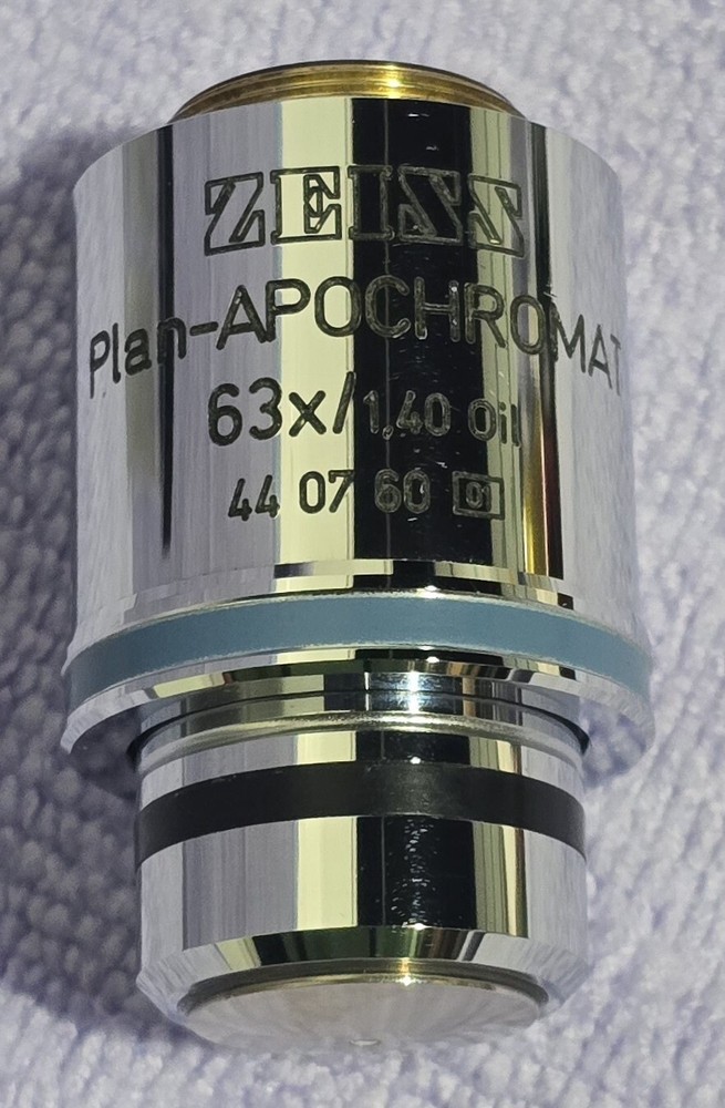 Zeiss 440760 Plan-APOCHROMAT 63X/1.4 Oil ∞/0.17 Microscope Objective