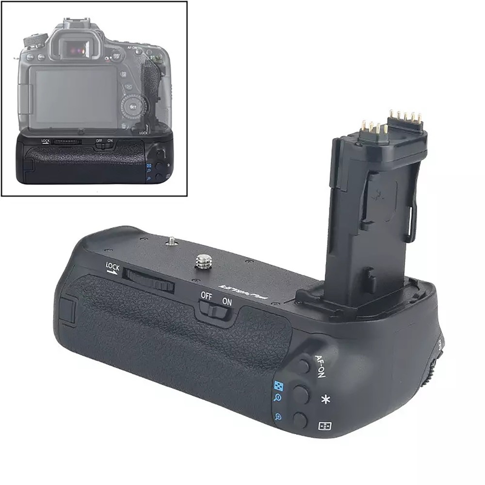 BG-E14 Vertical Battery Grip Camera Replacement For Canon EOS 70D 80D 90D