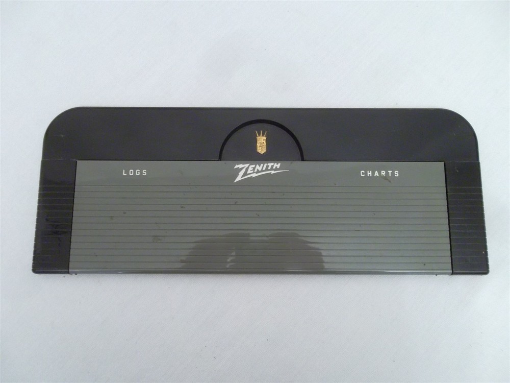 ZENITH TRANSOCEANIC 600 SERIES LOG CHARTS DOOR PANEL ASSEMBLY