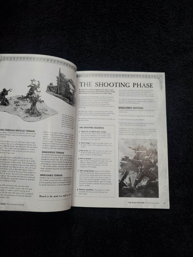 Warhammer 40,000 Rule Book. 2008 Mini