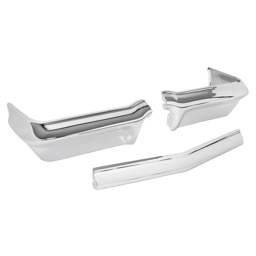 Chrome Front Bumper Panel Replacement Triple Set For Chevy Impala 1963 3PCS