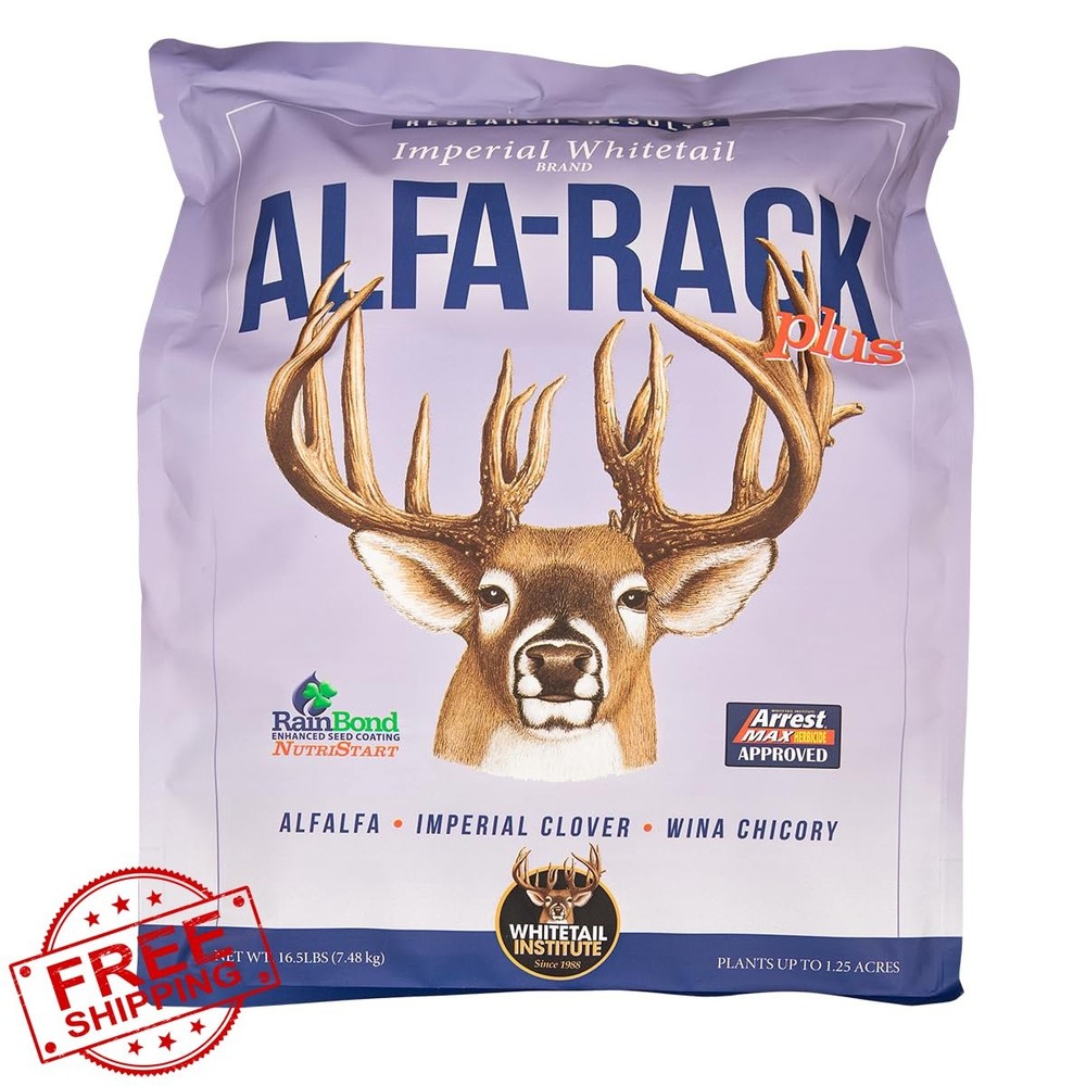 Whitetail Institute Alfa-Rack Plus Deer Food Plot Seed