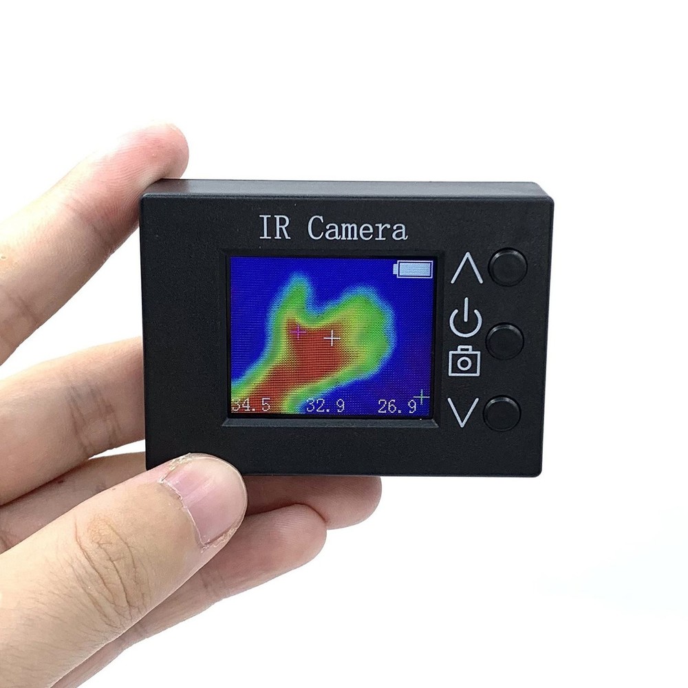Compact Handheld Digital Infrared Thermal Temperature Imager Camera Heating