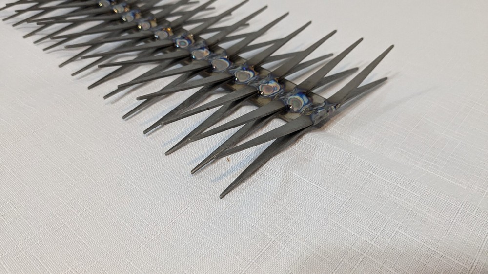 Aluminum Anodizing Titanium Rack 16" 30 stations 2 way Anodize Holder