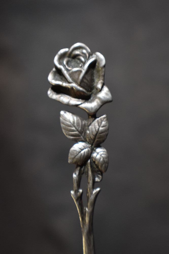 Widmann Christoph .800 Silver Hildesheimer Rose Sugar Spoon