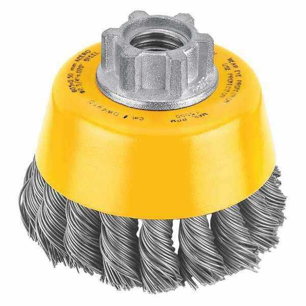 Knotted Cup Brush 5 5/8"-11
