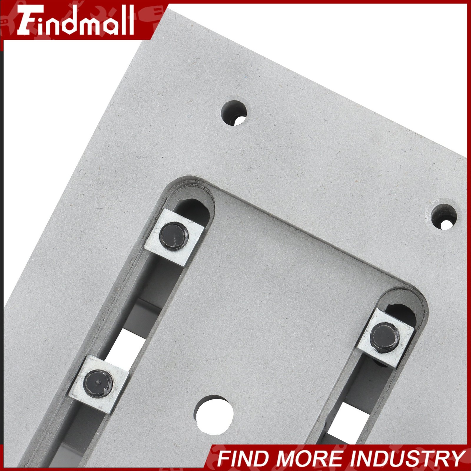 Findmall Workholding Clamp Work Table CNC Router Bench Vise Mini Low Profile