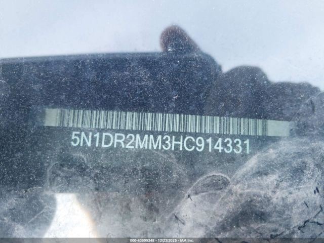 Speedometer Cluster MPH Fits 17 PATHFINDER 3133441