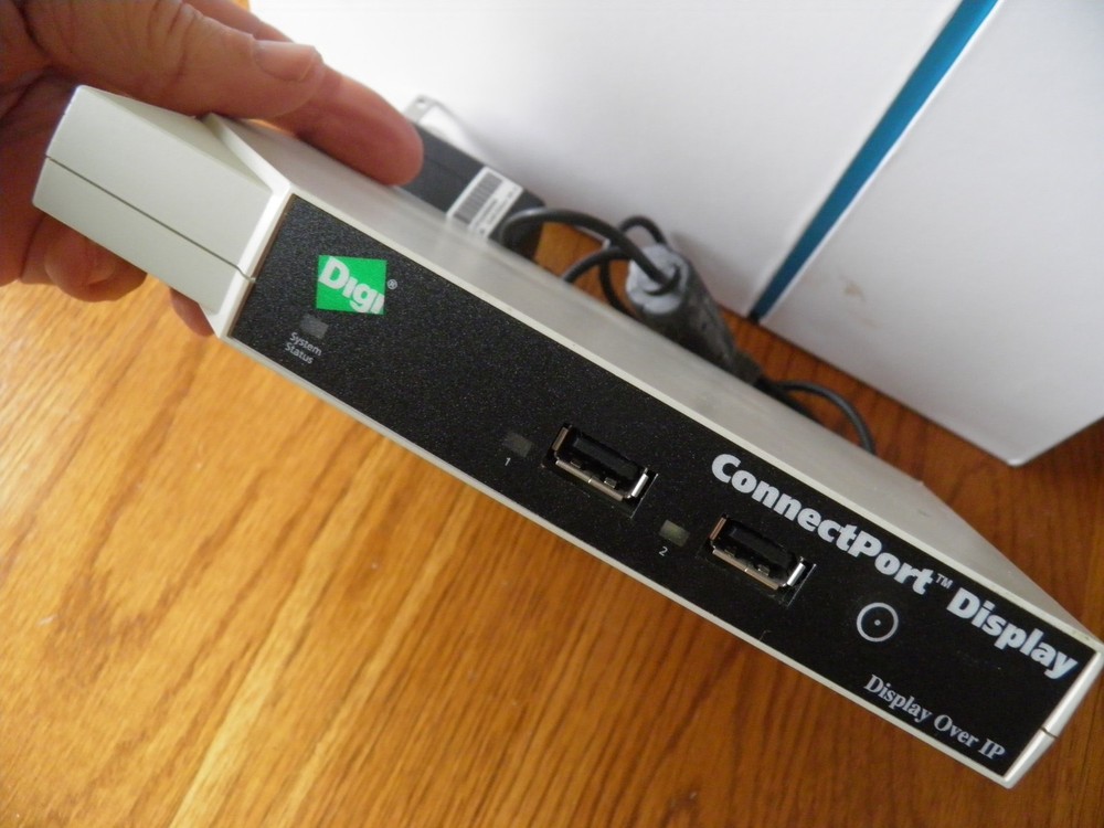 Digi ConnectPort Display - display over IP with power adapter - untested