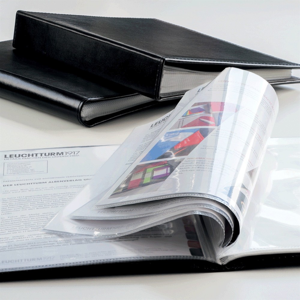 A4 Document Large Currency Certification Album 60 Pages Stock Bonds Presentation