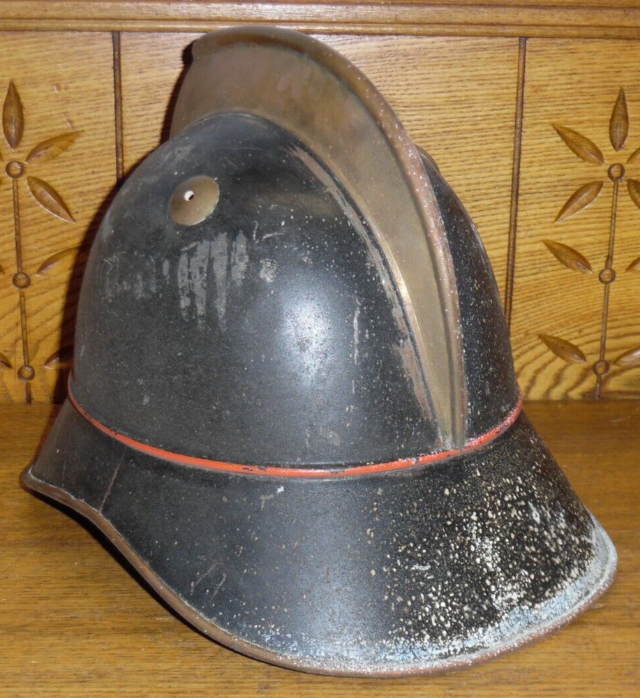 Vintage Swiss Fireman's Helmet #2