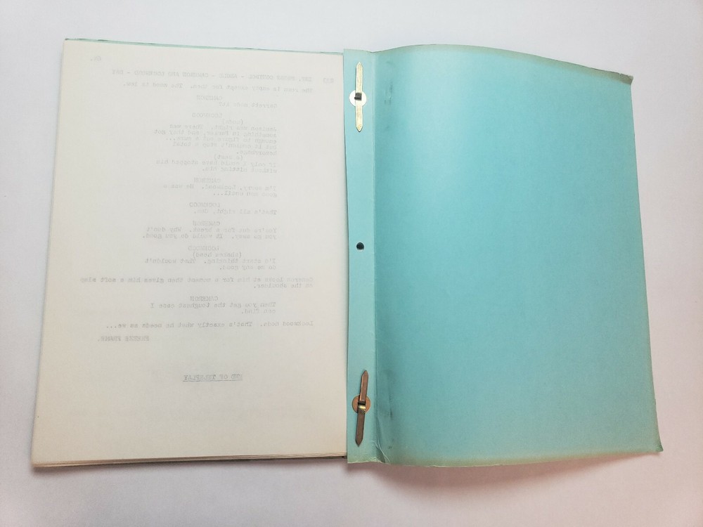 SEARCH / Judy Burns 1972 TV Show Script, "Countdown to Panic"