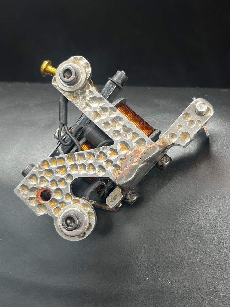 One off coil tattoo machine handmade