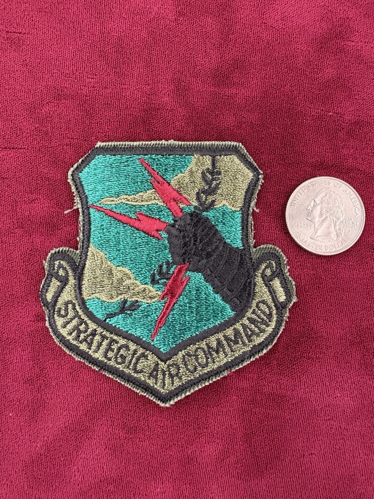 Strategic Air Command Patch 3" USAF Air Force Patch FREE SHIPPING