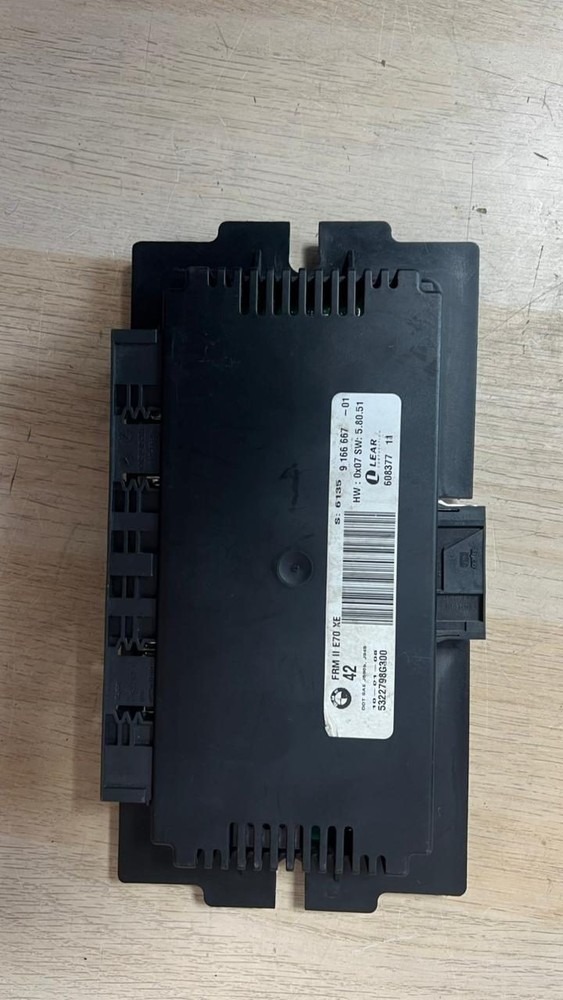2008 BMW X5 Footwell Module 9166667