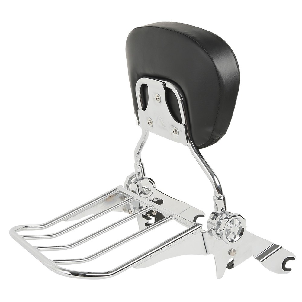 Backrest Sissy Bar & Docking Hardware Kit Fit For Harley Electra Glide 2009-13