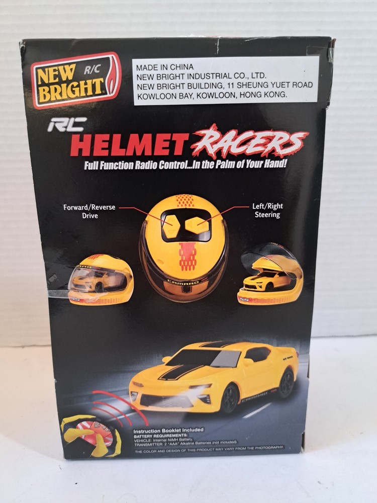 Helmet Racers Custom Camaro New Bright RC Full Function RC