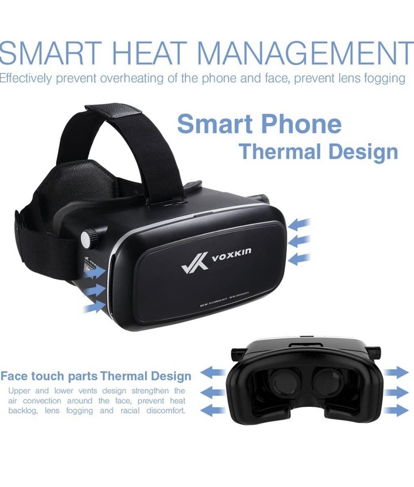 Virtual Reality Headset 3D VR Glasses by Voxkin