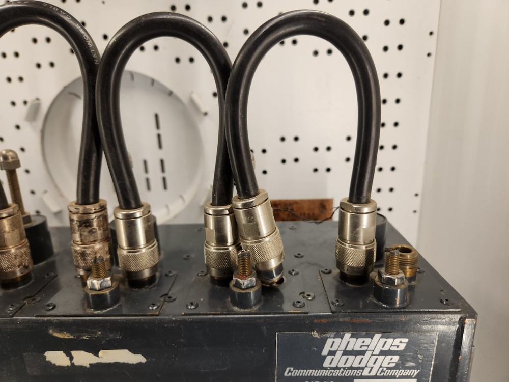 Vintage UHF PHELPS DODGE Communications Duplexer 526 - Untested