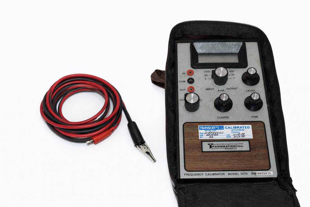 Transmation Model 1070 Frequency Calibrator With Case