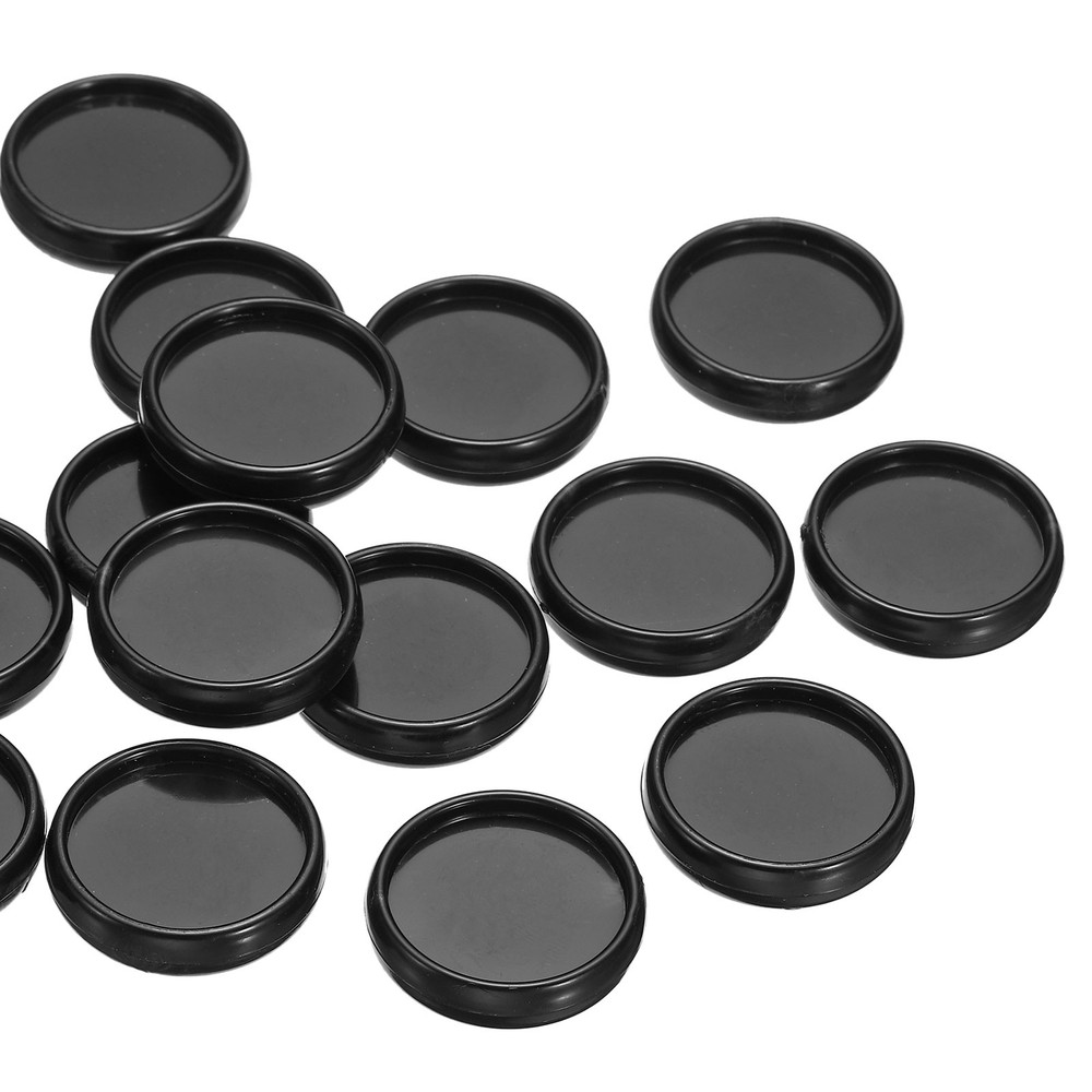 24mm Book Binding Discs 33pcs Discbound Expansion Discs Round, Black