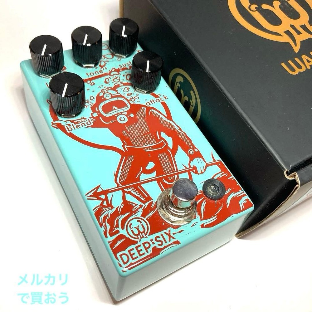 WALRUS AUDIO DEEP SIX Compressor V3 Mint Condition