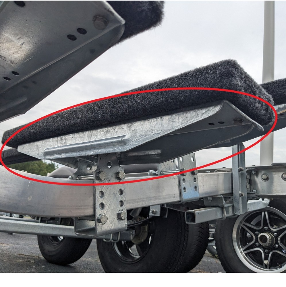 EZ Loader Boat Trailer 38" Bunk Roller Mounting Tray Bracket 250-022046-10