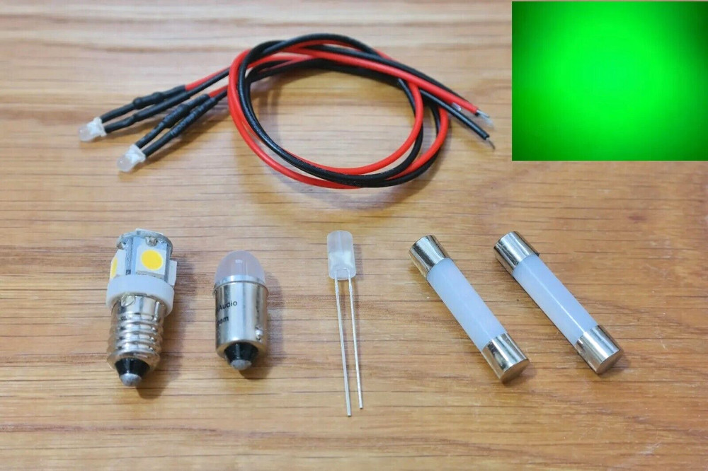 SONY TA-2000F replacement GREEN LED lamps lights bulbs upgrade kit set