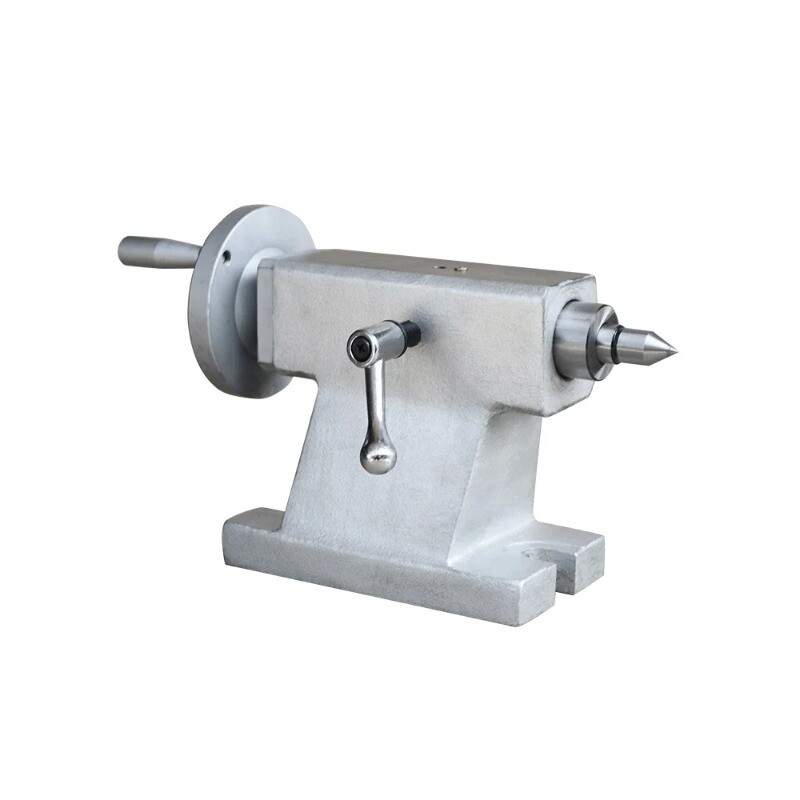 MT2 Center Height 110mm 125mm CNC Manual Tailstock Replaceable Ejector,