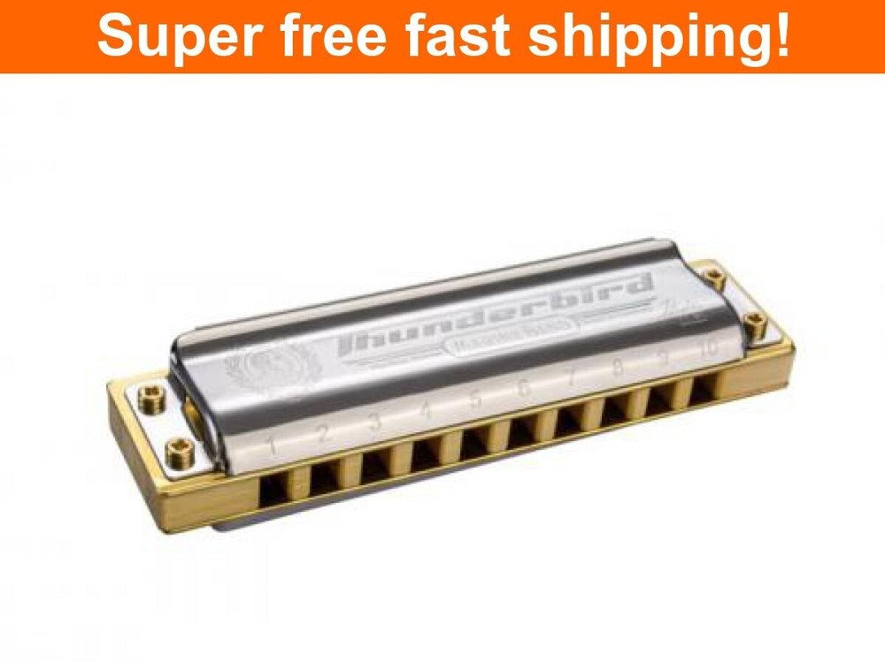 Hohner Marine Band Thunderbird Harmonica - Key of Low B Flat-NEW