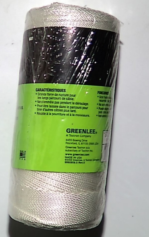 Greenlee Textron 607 Nylon Fish Line, 90-Pound