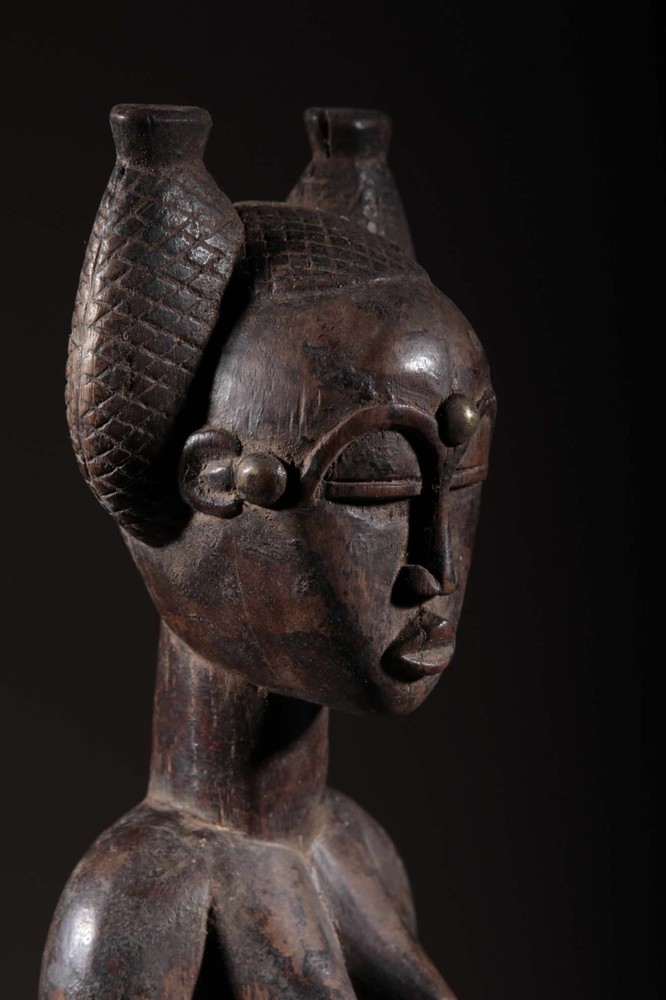Art African Statue Attie 2652