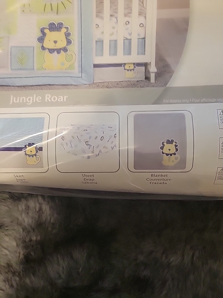 Trend Lab Infant Bedding Crib Set Jungle Roar