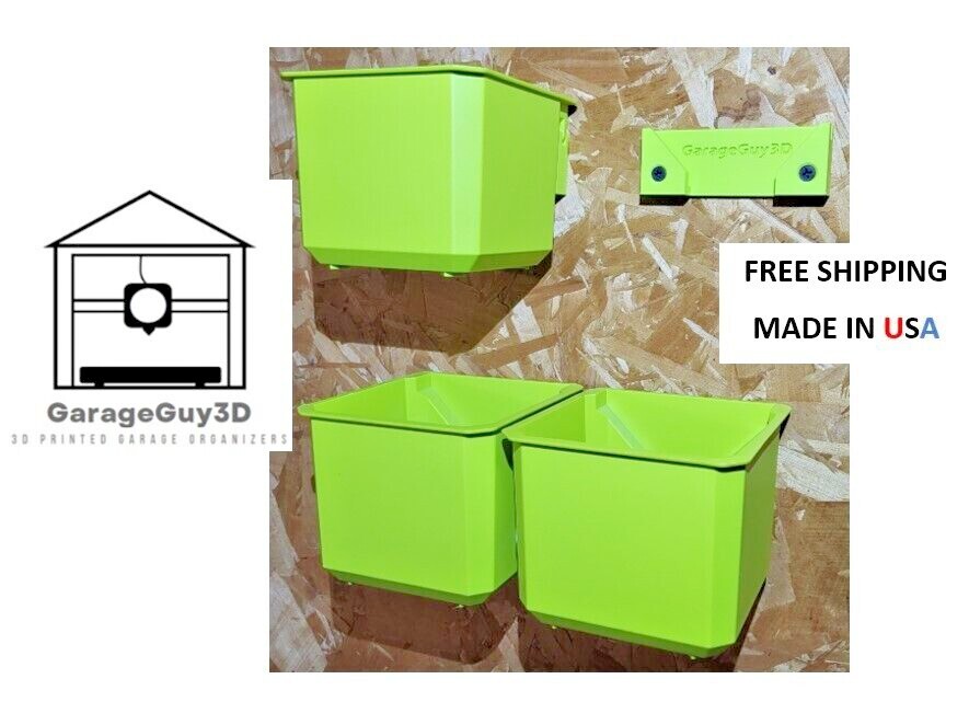 Ryobi LINK Storage Bin Hanger / Wall Mount - 3D Printed