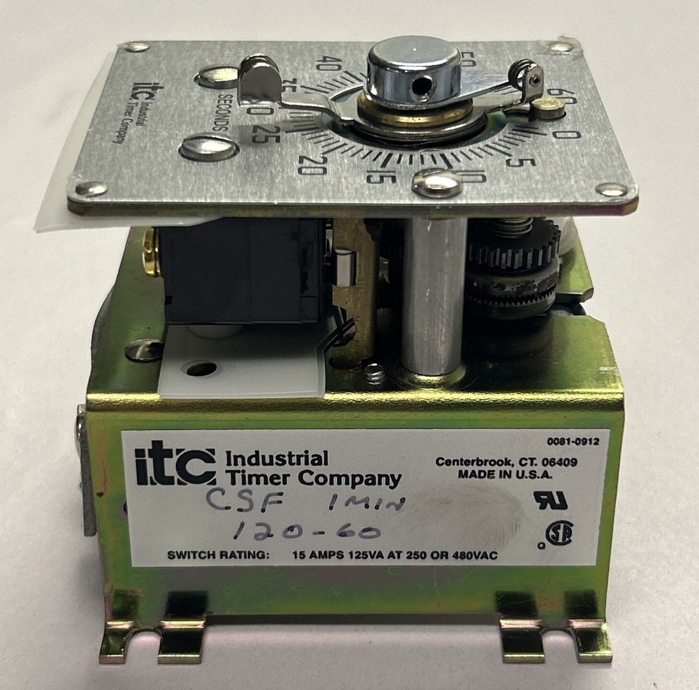 ITC,0081-0912,INDUSTRIAL TIMER NOS