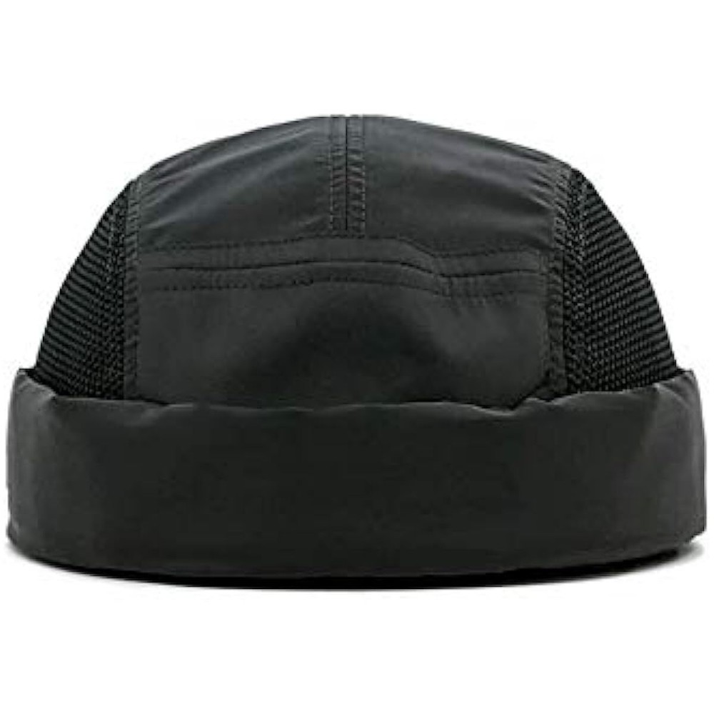 Summer Breathable Brimless Cap Beanie Hat Mesh Docker Cap Sailor Watch Cap