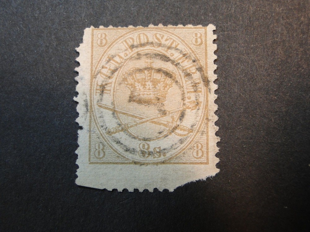 DENMARK  SCOTT # 15 USED  AVG  # 37930-1