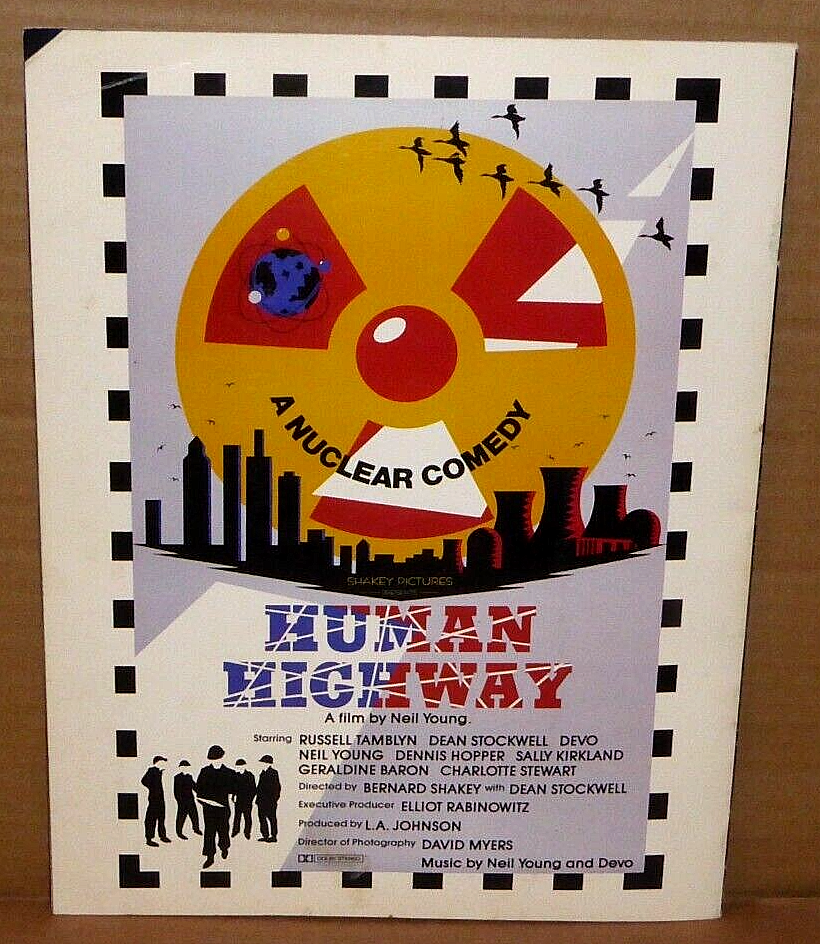 Neil Young 1983 Tour Book concert souvenir program Everybody's Rockin'